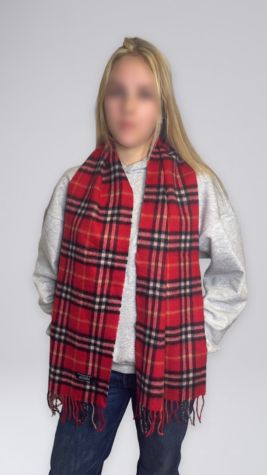 Burberry Sjaal Rood