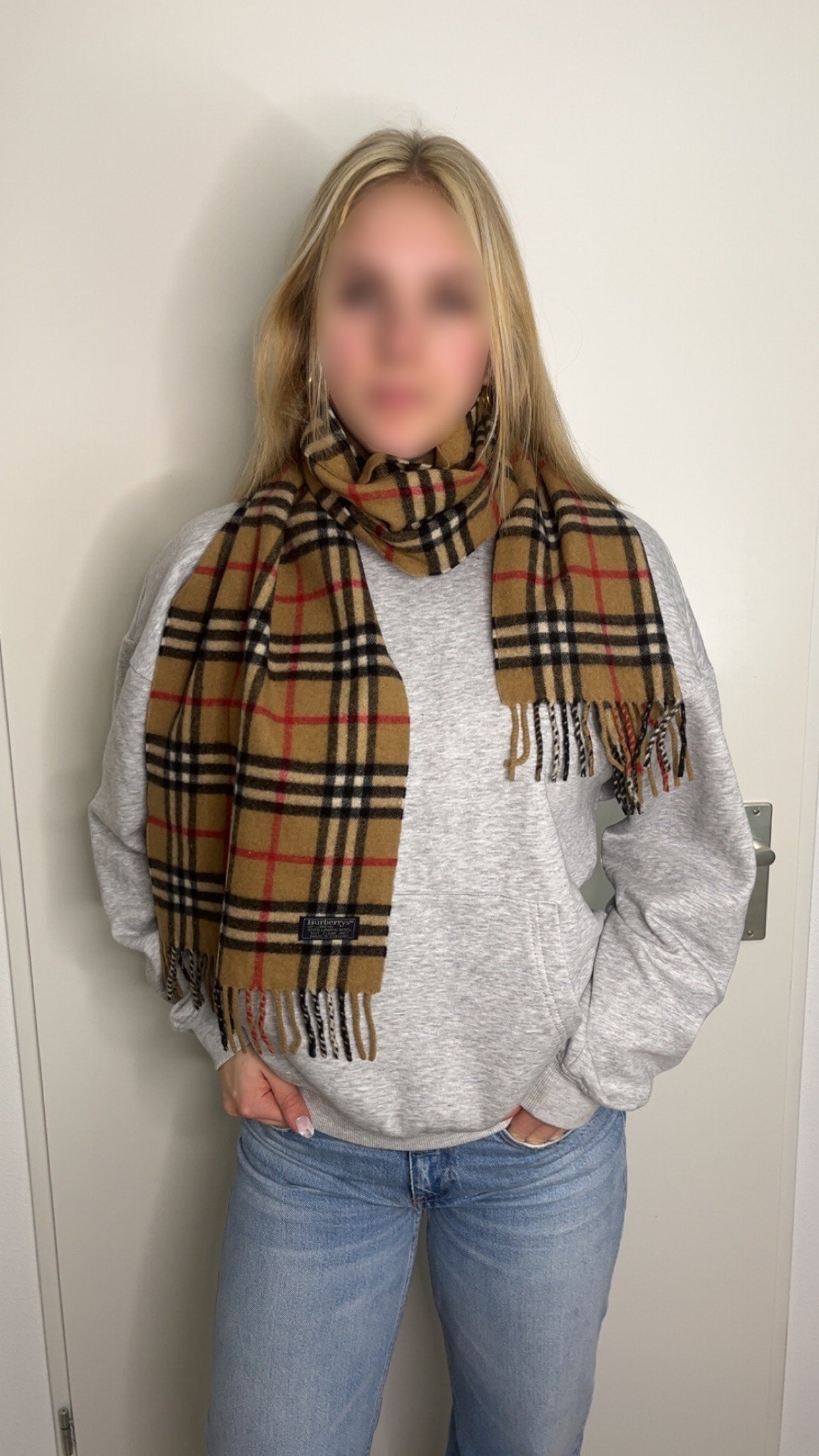 Burberry Sjaal Beige