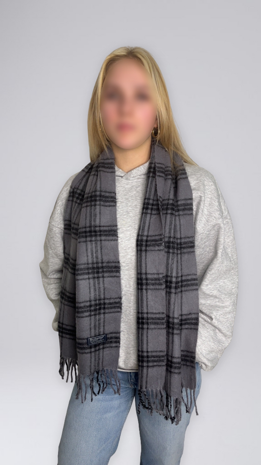 Burberry Sjaal Donkergrijs