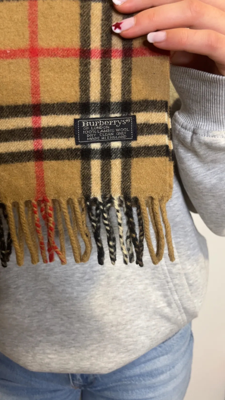 Burberry Sjaal Beige