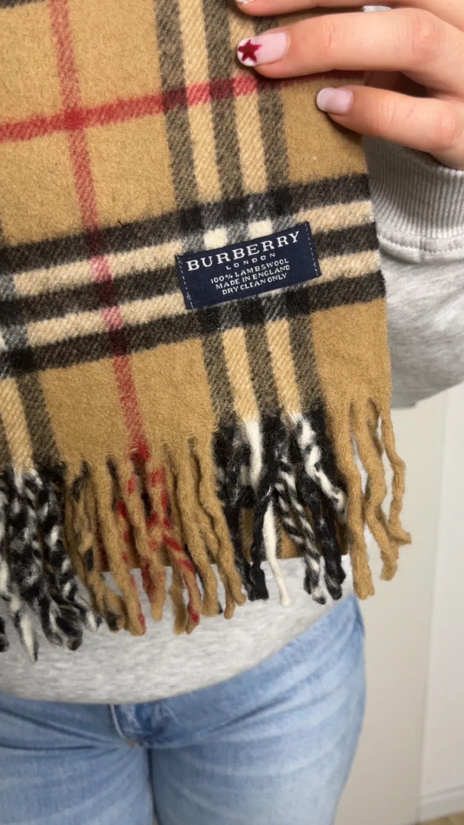 Burberry Sjaal Beige